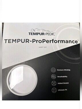 TEMPUR-PEDIC TEMPUR-ProPerformance Moisture Wicking KING Sheet Set
